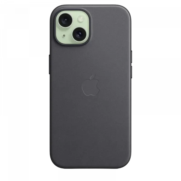 Husă Apple iPhone 15 FineWoven Case with MagSafe, Negru