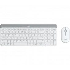 Клавиатура и мышь Logitech MK470, Беспроводное, Белый