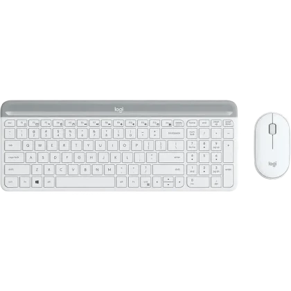 Клавиатура и мышь Logitech MK470, Беспроводное, Белый