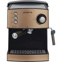 Cafetiera manuala Polaris PCM1527E, 850W, Auriu
