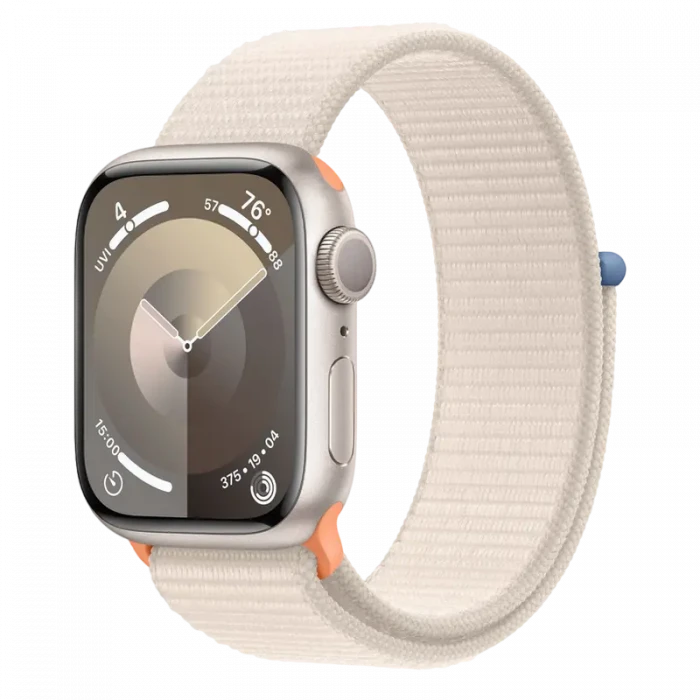Умные часы Apple Watch Series 9, 45мм, Starlight