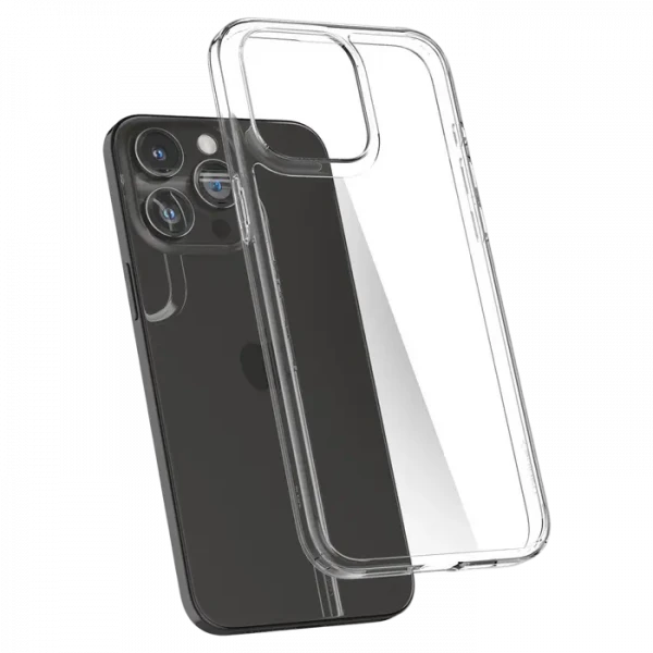 Husă Spigen iPhone 15 Pro Max Airskin Hybrid, Crystal Clear