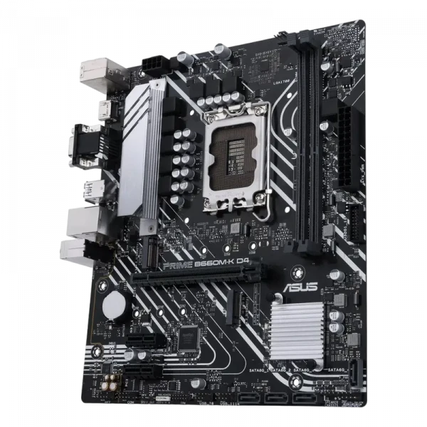 Placă de bază ASUS PRIME B660M-K D4, LGA1700, Intel B660, Micro-ATX