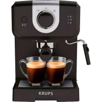 Кофеварка рожковая Krups XP320830, 1045Вт, Чёрный