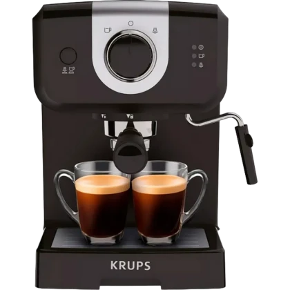 Cafetiera manuala Krups XP320830, 1045W, Negru