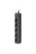 Prelungitor electric SVEN SF-05E, 5 Prize, 3m, Negru
