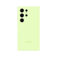 Husă Samsung Silicone Cover Galaxy S24 Ultra, Verde