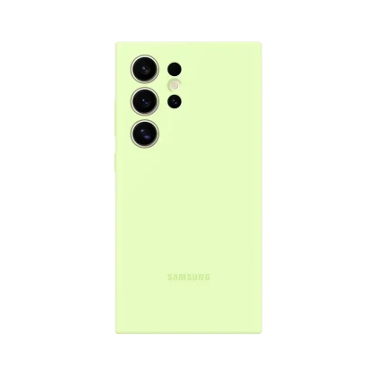 Husă Samsung Silicone Cover Galaxy S24 Ultra, Verde