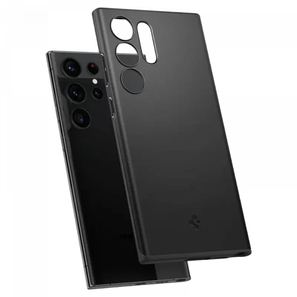 Husă Spigen Samsung S23 Ultra, Thin Fit, Negru