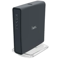 Router fără fir MikroTik hAP AC Lite Tower, Negru