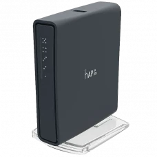Router fără fir MikroTik hAP AC Lite Tower, Negru