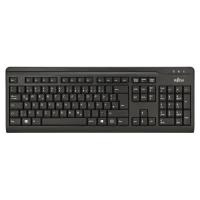 Tastatură Fujitsu KB410, Cu fir, Negru
