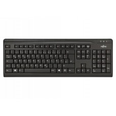 Tastatură Fujitsu KB410, Cu fir, Negru