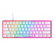 Tastatură HyperX Alloy Origins 60, Cu fir, Roz