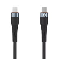 Cablu de încărcare Nillkin Type-C to Type-C Cable, Flowspeed, USB Type-C/USB Type-C, 1,2m, Negru