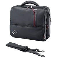 Geantă pentru Laptop Fujitsu Prestige Case Mini, 13.3, Piele artificială, Negru