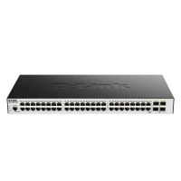 Сетевой коммутатор D-Link DGS-3000-52X, 48x 10/100/1000 Мбит/с, 4x SFP+