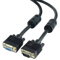Cablu Video Cablexpert CC-PPVGAX-6B, VGA D-Sub (M) - VGA D-Sub (F), 1,8m, Negru