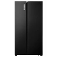 Холодильник Hisense RS677N4BFE, Чёрный