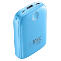 Acumulator extern Cellularline E-TONIC 10000, 10mAh, Albastru