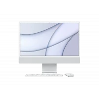 Моноблок Apple iMac A2438 / 24 дюйма / M1 с 8-ядерным CPU и 8-ядерным GPU / 8Гб RAM / 256Гб SSD / macOS Big Sur / Серебристый