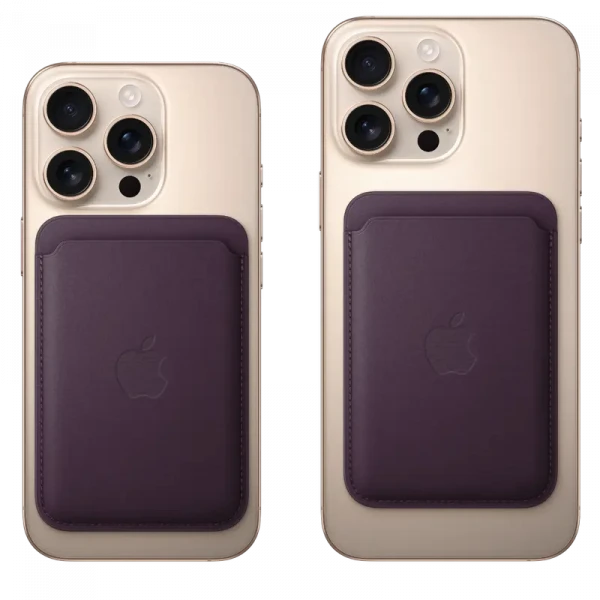 Husă Portmoneu Apple iPhone FineWoven Wallet with MagSafe, Blackberry