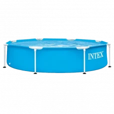 Piscină cu cadru metalic Intex Metal Frame, 1828L, Albastru deschis, 28205