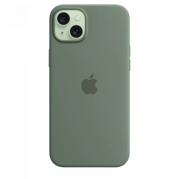 Чехол Apple iPhone 15 Plus Silicone Case with MagSafe, Кипарис