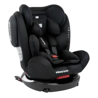 Детское автокресло Kikka Boo 4 Fix DOUBLE ISOFIX, Группа 0+/1/2/3 (0-36 кг), Чёрный