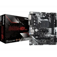 Материнская плата ASRock B450M-HDV R4.0, AM4, AMD B450, Micro-ATX