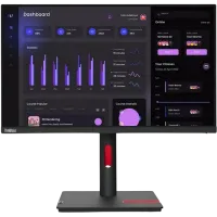 Monitor Lenovo T24i-30 / 23,8 inchi / IPS 1920x1080 FHD / Negru