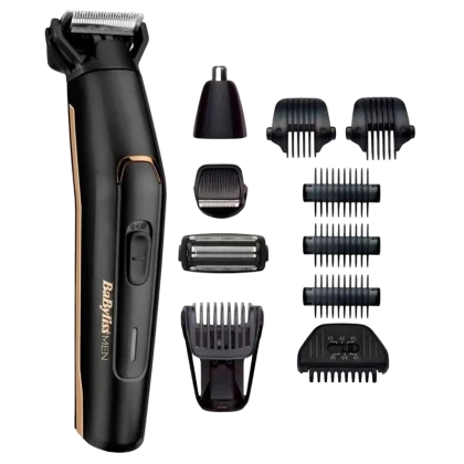 Мужской Триммер BaByliss 11-in-1 Carbon Titanium Multi Trimmer MT860E, Чёрный