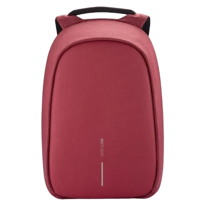 Rucsac pentru Laptop Bobby Hero Regular, 15.6, Piele artificială, Roșu