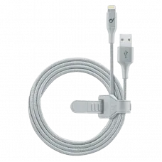 Cablu încărcare și sincronizare Cellularline Satellite MFI, USB Type-A/Lightning, 1m, Argintiu