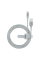 Cablu încărcare și sincronizare Cellularline Satellite MFI, USB Type-A/Lightning, 1m, Argintiu