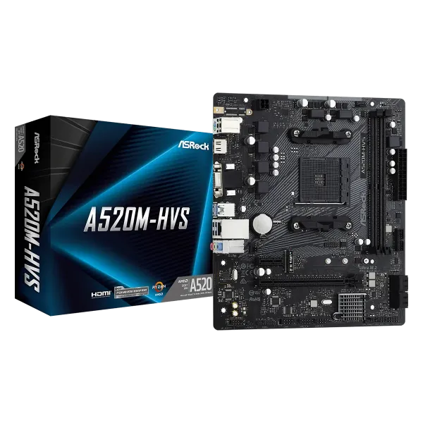 Navigator PC08222 // Gaming / PC Ryzen 5 5500 A520M 16GB 1TB NVMe 512GB GTX1650 4GB 600W