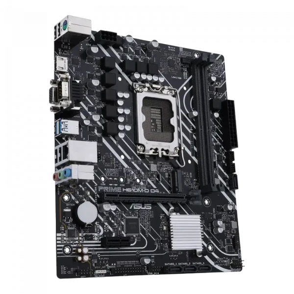 Placă de bază ASUS PRIME H610M-D D4, LGA1700, Intel B610, Micro-ATX