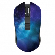 Mouse Wireless QUMO Universe, Multicolor