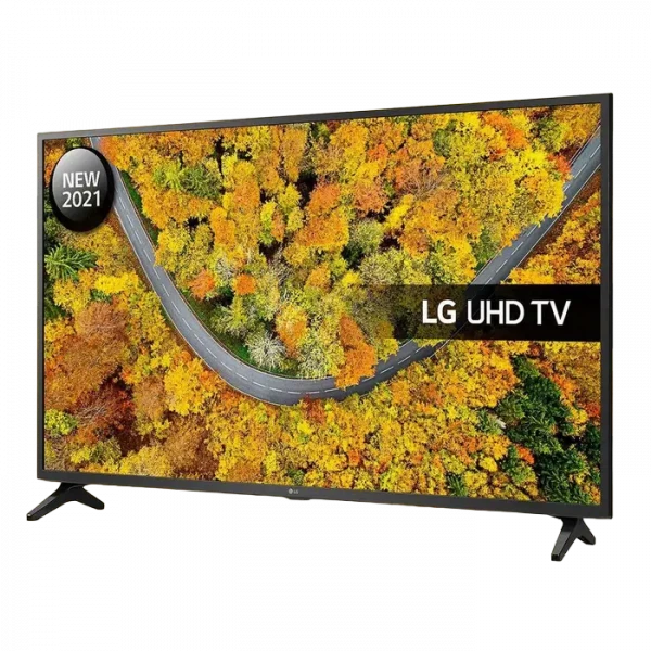 50 LED SMART TV LG 50UP75006LF, 3840x2160 4K UHD, webOS, Negru