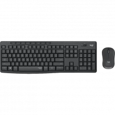 Set Tastatură + Mouse Logitech MK295, Fără fir, Negru