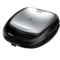 Сэндвичница-Мультипекарь Tefal SW341D12, Серебристый | Черный