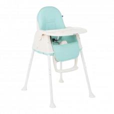 Scaun de hrănire Kikka Boo Creamy, Albastru deschis