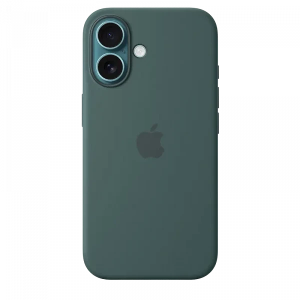 Husă Apple iPhone16 Silicone Case with MagSafe, Lake Green