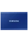 SSD portabil extern Samsung Portable SSD T7, 1 TB, Albastru (MU-PC1T0H/WW)