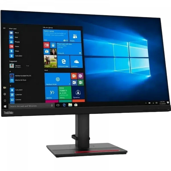 Монитор Lenovo T27h-2L / 27 дюймов / IPS 2560x1440 WQHD / Чёрный