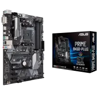 Материнская плата ASUS PRIME B450-PLUS, AM4, AMD B450, ATX