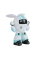 Jucărie cu telecomandă JJRC Robot R14, Albastru