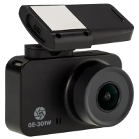 Cameră auto DVR Globex GE-301w, 2304x1926, Negru