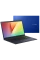 Laptop 14 ASUS X413EA, Cobalt Blue, Intel Core i5-1135G7, 8GB/256GB, Fără SO