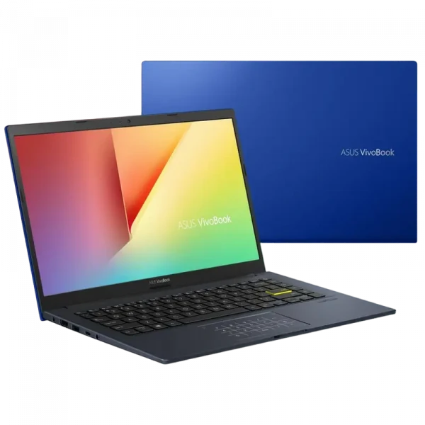 Laptop 14 ASUS X413EA, Cobalt Blue, Intel Core i5-1135G7, 8GB/256GB, Fără SO